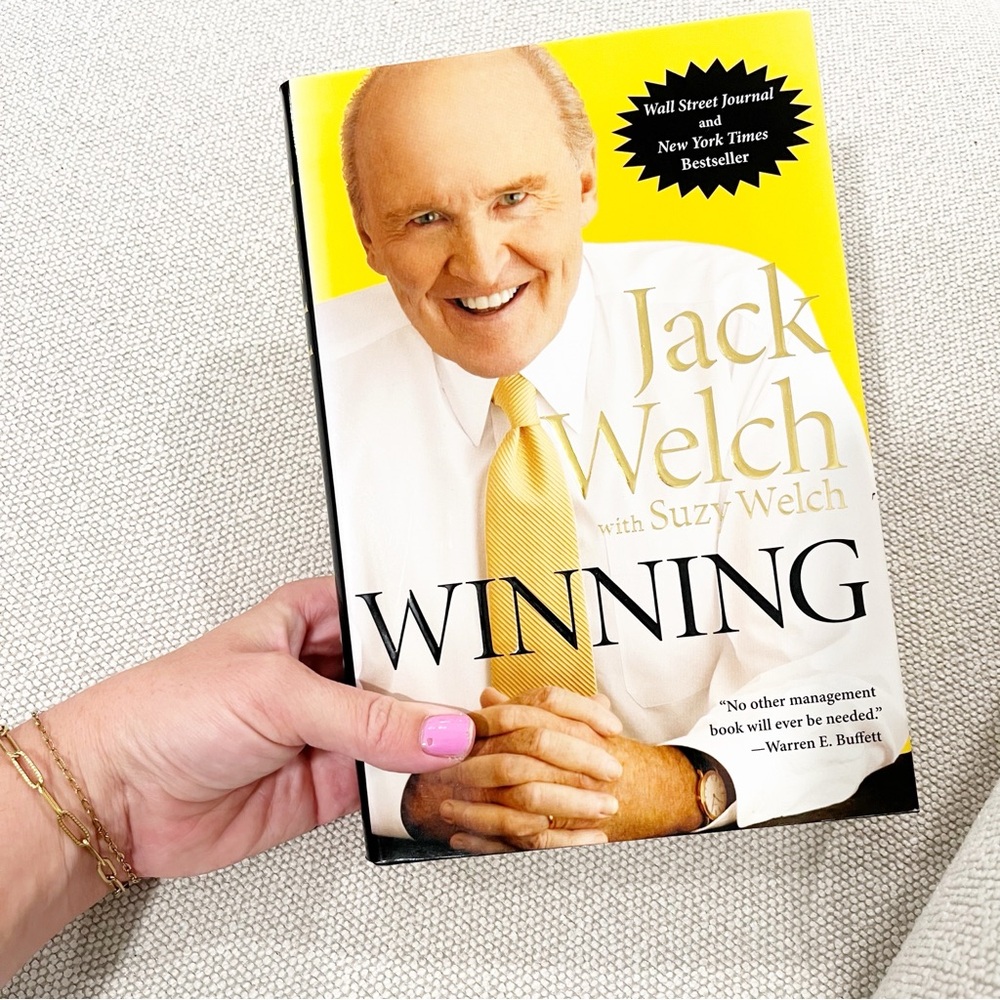 Winning by Jack Welch Hardcover Book